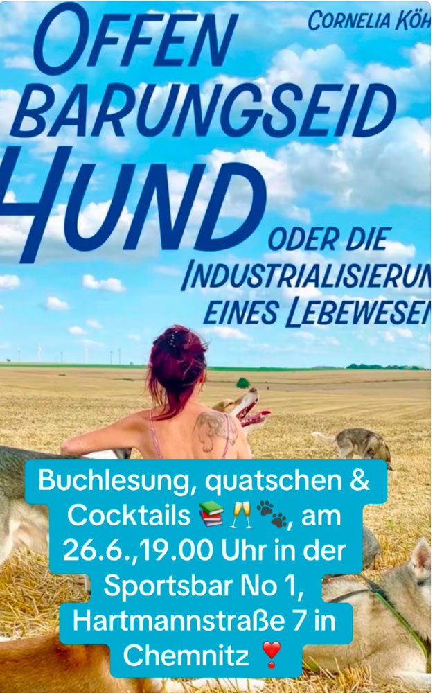 Buchcover „Offenbarungseid Hund“ von Cornelia Köhler